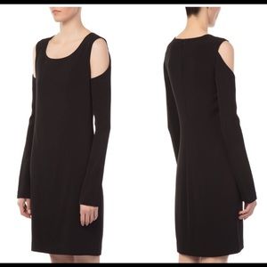 HELMUT LANG-Sleeve cut out dress